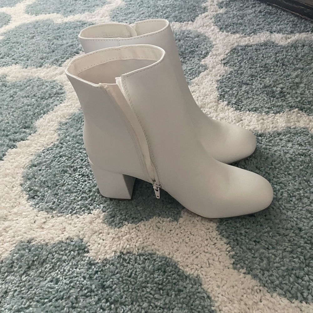 SHEIN White Boots